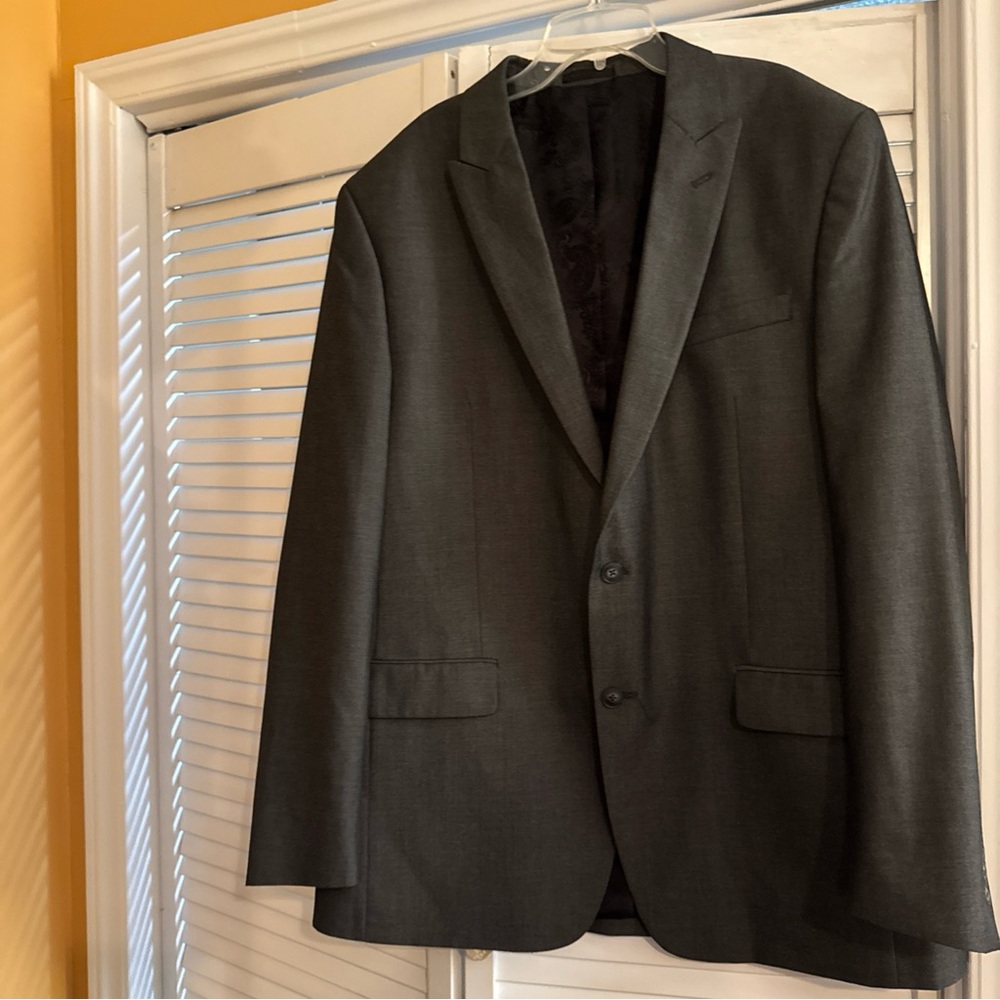 Andrew Fezza Charcoal Gray Blazer